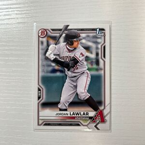 2021 Bowman Draft Jordan Lawlar paperカード