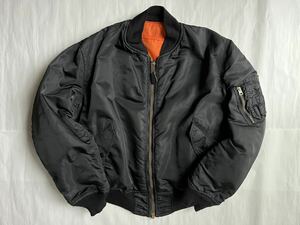 80s 90s USA製 MA-1 フライト ジャケット アルファ alpha ALPHA INDUSTRIES 米国製 MADE IN アメリカ インダストリー