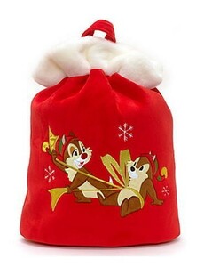 ディズニー　チップ＆デール　クリスマスサック　袋　ヨーロッパ・ディズニーストア　生産終了品　新品
