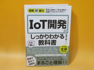 【中古】図解即戦力　IoT開発がこれ1冊でしっかりわかる教科書　2020年12月3日発行　坂東大輔　技術評論社　難あり　B3 A535