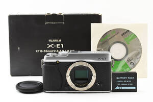 Fujifilm 富士フイルム X-E1 ボディ 元箱、付属品有り　♯3522