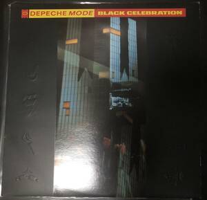 LP【New Wave】Depeche Mode / Black Celebration【Mute STUMM 26・86年UK盤・Embossed Cover・デペッシュモード・】