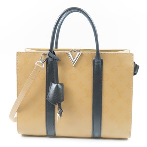 94148★1円スタート★LOUIS VUITTON ルイヴィトン 中極美品 ヴェリートートMM ショルダーバッグ 2WAY ハンドバッグ レザー ベージュ