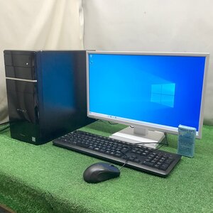 善森h468 iiyama製 デスクトップPC【Windows 10 Home】Intel Core i5-7500 CPU@3.40GHz/8GB/64ビット/SSD■iiyama Style