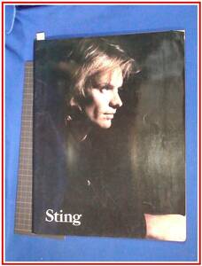 p8054『パンフレット』『Sting スティング：NOTHING LIKE THE SUN WORLD TOUR』1987～1988年/日本公演