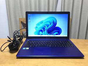 【動作確認済】ASUS X550CC Celeron 1007U 8GB 500GB office Windows11home Webカメラ