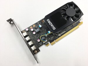 【即納/送料無料】 NVIDIA QUADRO P600 フルプロファイル GDDR5/ 2GB/ Mini DisplayPort×4【中古品/DQ10ベンチ確認済】 (GP-122702)