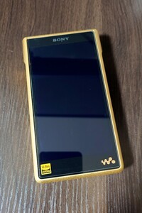 SONY NW-WM1ZM2 美品！保護ガラス装着_Audio Partner製本革ケース付き！送料込！