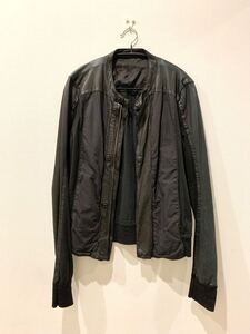 リックオウエンス RickOwens コンビレザージャケット ライダース