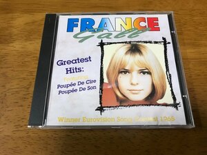 z6/CD France Gall フランス・ギャル Greatest Hits グレイテスト・ヒッツ 輸入盤 1965年 コンテスト