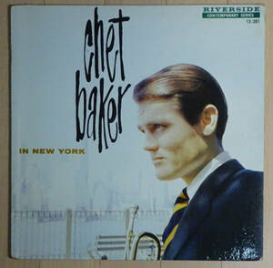 極美盤! US Riverside RLP 12-281 オリジナル Chet Baker in New York 靑小 / DG/No Inc 