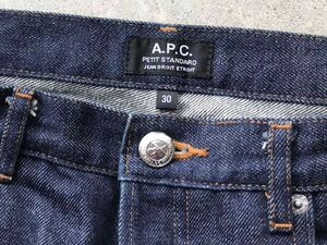 APC [PETIT STANDARD] W30 アーペーセー メンズ ジーンズ セルビッチ デニムパンツ 赤耳 インディゴ