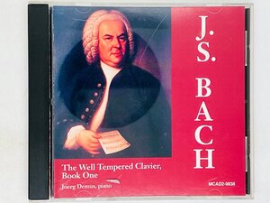 即決CD J.S.Bach-The Well Tempered Clavier Book Two Joerg Demus piano / バッハ ピアノ 激レア MCAD2-9838 J05