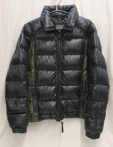 DUVETICA ESTERNO AUBER DOWN JACKET デュベティカ ダウンジャケット サイズ46 黒 緑 ブラックカーキ グリーン G32-003 D90-201 店舗受取可