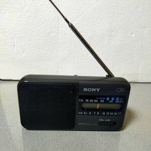 SONY ソニー 2BAND RADIO ICF− S60 FMAM コンパクトラジオ (AＹ)