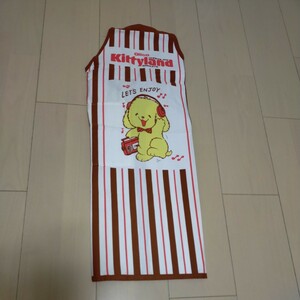 エプロン　子供用　Glico　Kittyland キティーランド　プチパイ　展示用　昭和　レトロ　希少品　新品未使用