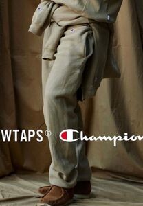 新品未使用 Champion × WTAPS ACADEMY TROUSERS コラボ リバースウィーブ スウェットパンツ size XL / チャンピオン ダブルタップス 21aw