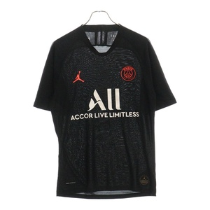 NIKE ナイキ JORDAN PARIS SAINT GERMAIN ジョーダン パリサンジェルマン ユニフォーム 半袖ジャージ ブラック 724614‐100