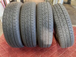 パF4726■165/70R14 81S　4本価格　BRIDGESTONE NEXTRY　送料無料 夏 ’21年 パッソ ヴィッツ アクア マーチ スイフト ソリオ ブーン