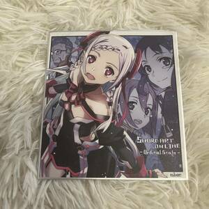 ソードアートオンライン ミニ色紙 ビジュアルボード SAO ユナ　色紙