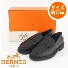 新品　Hermes　エルメス　ローファー　スリッポン　モカシン　旅行　ビジネス