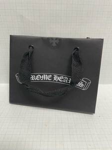 新品 未使用品 未開封 クロムハーツ CHROME HEARTS マスク Regular ブラック 紙袋 セット 黒 ショッパー付 プレゼント　レギュラー