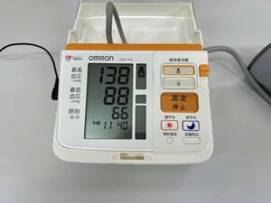 ★OMRON オムロン デジタル自動血圧計 HEM-7070 上腕式 早朝高血圧確認機能付き 2021年製 カフ収納