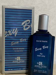 ジャンヌアルテス セクシーボーイ EDT・SP 100ml 香水 SEXY BOY FOR MEN ONLY JEANNE ARTHES 残量たっぷり　保管品　オードトワレ ③