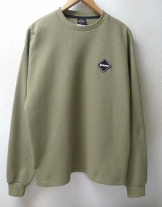 ◆FCRB 24ss 極美品 TECH WAFFLE TEAM CREWNECK TOP ワッフル　サーマル　カットソー　シャツ サイズ S FCRB-240083