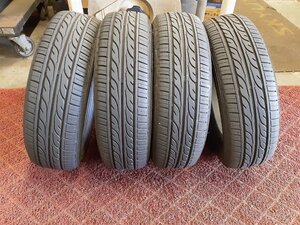 DF6331■155/65R13 73S　4本価格　DUNLOP DIGI-TYRE EC202　送料無料 夏 ’19年 7.5分山 アルト ラパン ミラ ムーヴ ライフ モコ EK