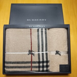 BURBERRY　バスタオル　フェイスタオル　セット バーバリー ホース刺繍