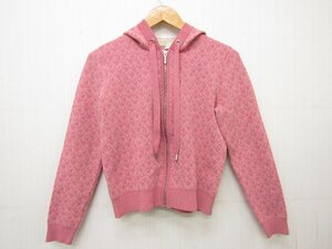 MICHAEL KORS マイケルコース Logo Jacquard Zip-up Hoodie ジップアップパーカー SIZE：XS ▼FL1020