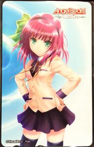 Angel Beats! Track ZERO 仲村ゆり テレホンカード ごとPイラスト 美少女 テレカ key作品 グッズ