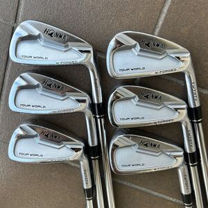 ホンマ HONMA TOUR WORL TW737V アイアン5〜9.PW6本セット DG AMT S200