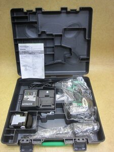 未使用品 HITACHI 日立工機 13mmコードレス振動ドライバドリル DV18DBL2 DC18V バッテリ BSL1860 2個 充電器 UC18YDL その他付属品付