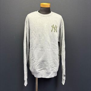 UNDEFEATED New York Yankees Sweat Shirt アンディフィーテッド ニューヨークヤンキース スウェット シャツ size M グレー