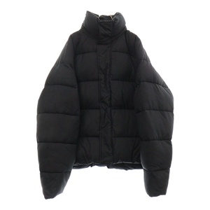 BALENCIAGA バレンシアガ 20AW BB PUFFER JACKET BBパファージャケット 642228 TG011 ブラック