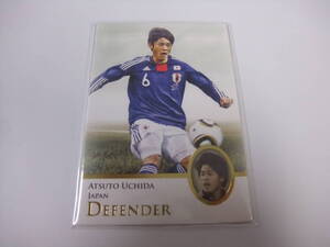 Futera UNIQUE 2013 029 内田篤人 ATSUTO UCHIDA DEFENDER カード サッカー 日本