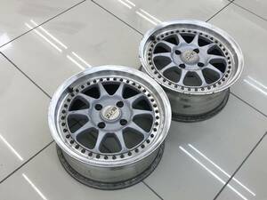 S13 180sx シルビア　 R32 BLITZ RACING 16インチ 4穴 PCD114.3 7J+32 ハブ径73㎜ 2本　 ブリッツ レーシング　当時物　中古　