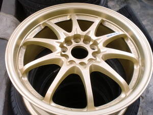 1本です。RAYS　VOLKRACING　CE28N　FORGED　17×7.5　PCD114.3　+43