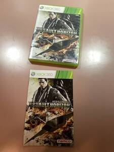 送料無料　国内本体起動確認済 Xbox360★エースコンバットアサルトホライゾン 海外版★used☆ACAH☆