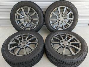 ユーロテック GAYA10 PCD112 スタッドレス ブリヂストン VRX2 205/55R16 VW フォルクスワーゲン ゴルフ 5 6 7 8 ヴァリアント アウディ A3