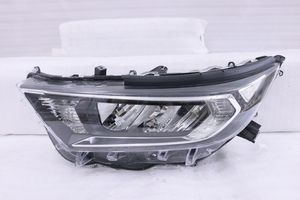 24-134★美品 LED MXAA52 RAV4★左ヘッドライト ガソリン車 STANLEY 42-87 打刻:A ブラック 純正★トヨタ (KK)