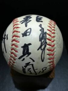 ◆プロ野球選手サインボール◎NPB公式球 巨人 直筆サインボール 桑田真澄 氏(18) 高橋由伸氏 (24) 西山一宇氏 石井浩郎氏 金石昭人氏