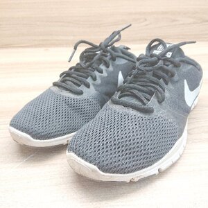 ◇ NIKE ナイキ カジュアル ランニング ローカット スニーカー シューズ サイズ24.5 ブラック メンズ E