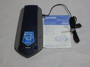 ネクタイプレッサー　象印　ZOJIRUSHI(WE-A15)　中古品