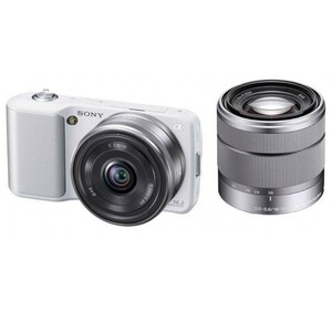 中古 １年保証 美品 SONY NEX-3 ダブルレンズキット ホワイト