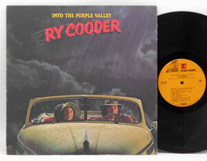 ★US ORIG LP★RY COODER/Into The Purple Valley 1972年 初回W無しTANラベル テクスチャーカバー ブラックホーク99選 紫の峡谷 CS付