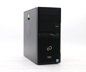 富士通 PRIMERGY TX1310 M1 Xeon E3-1226 v3 3.3GHz 4GB 500GBx2台(SATA3.5インチ/RAID1構成) DVD-ROM