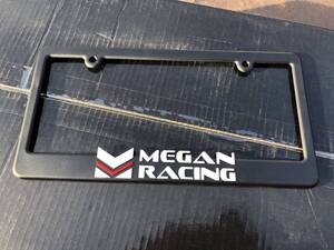 MeganRacing LPF ライセンスプレートフレーム USサイズ USDM メーガンレーシング 正規輸入品